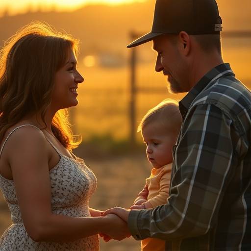 Image for Whispers of the Heartland, a family drama series showcasing rural life.